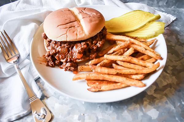 SLOPPY JOES WITH FRIES SEASONING