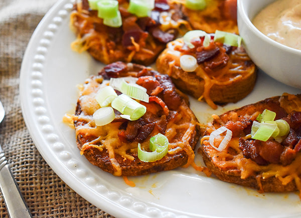 Cheesy Bacon Potato Rounds